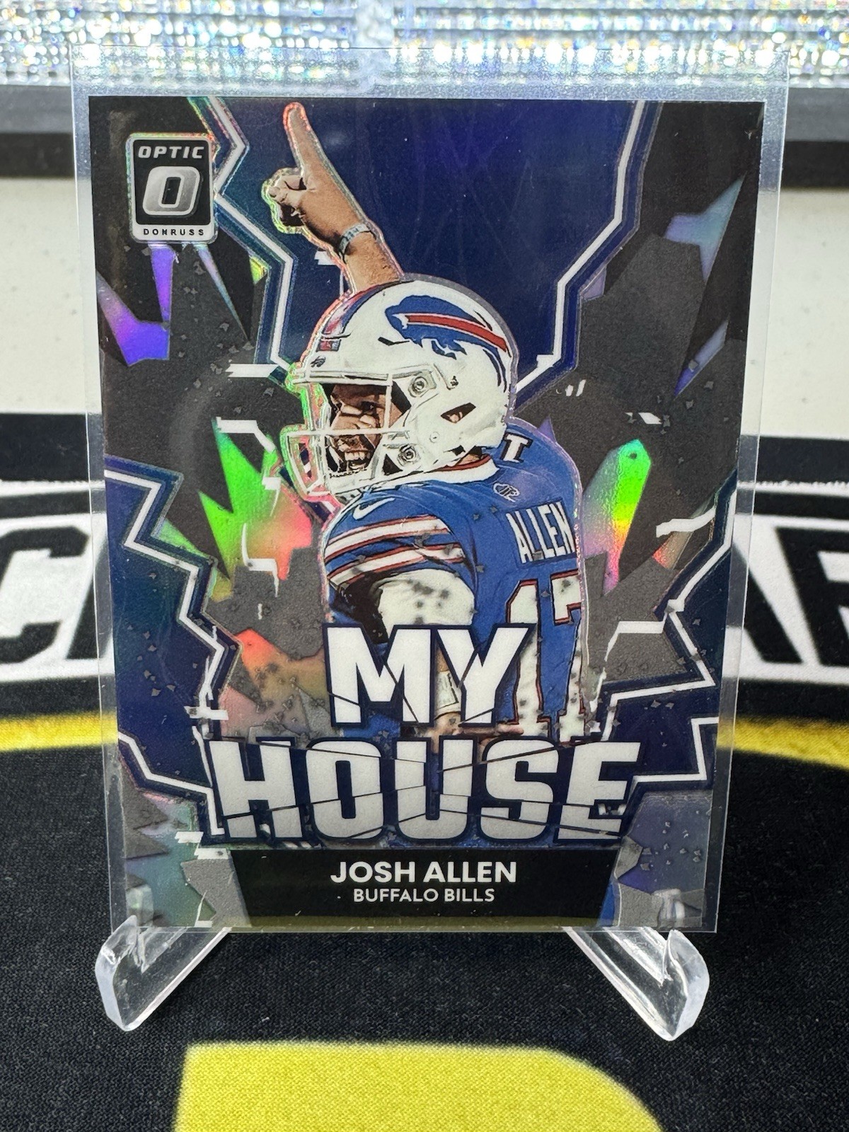 2022 Donruss Optic - JOSH ALLEN - My House - Silver Holo Prizm - Bills #MH-7