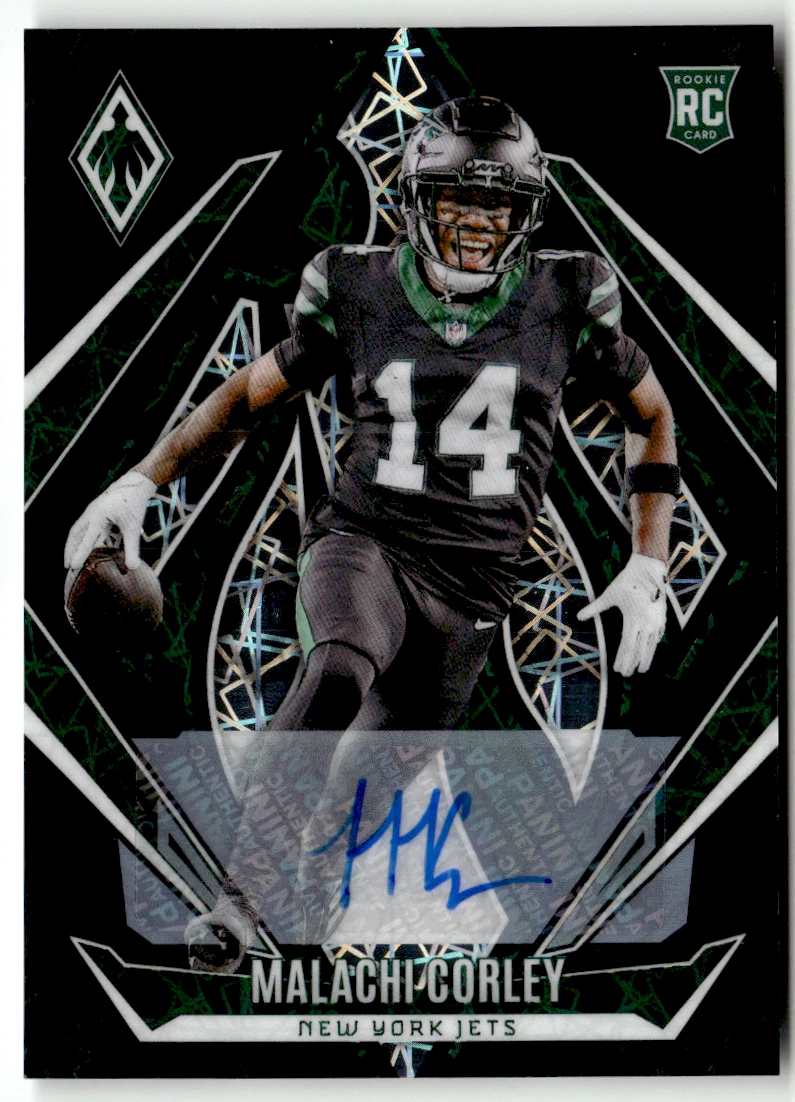 Panini Phoenix 2024 Football NFL No. 220 Malachi Corley Rookie Laser Prizm