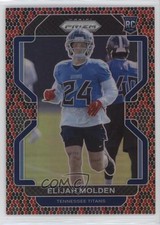 2021 Panini Prizm Rookie Snakeskin Prizm Elijah Molden #422 1h7f