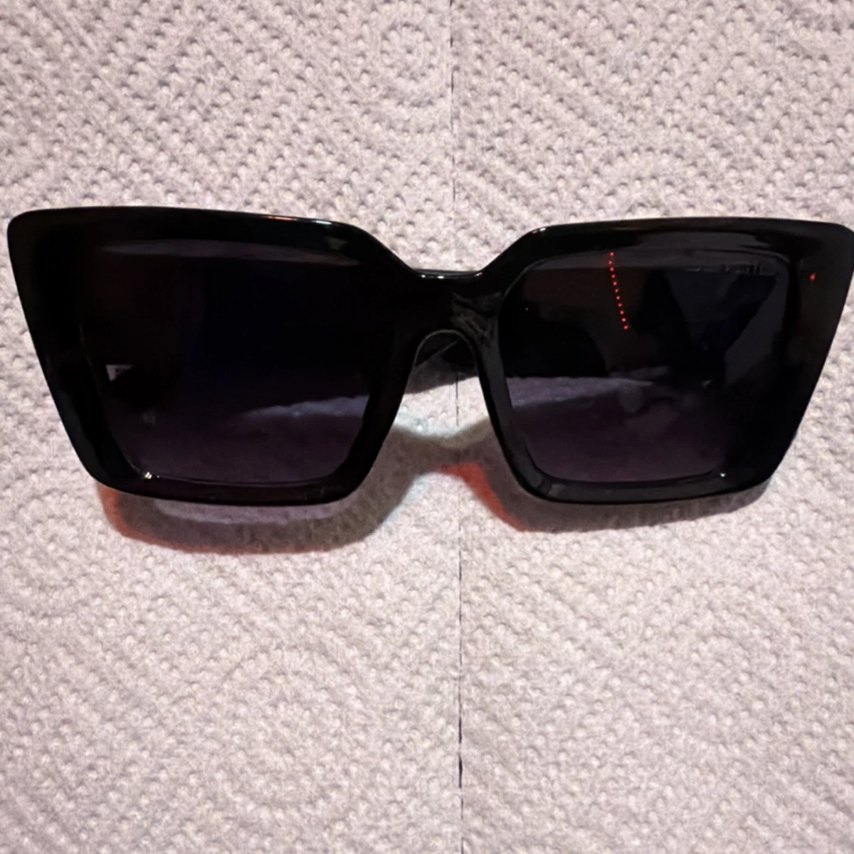 Louis Vuitton Black Plastic Frame Sunglasses for Women for 