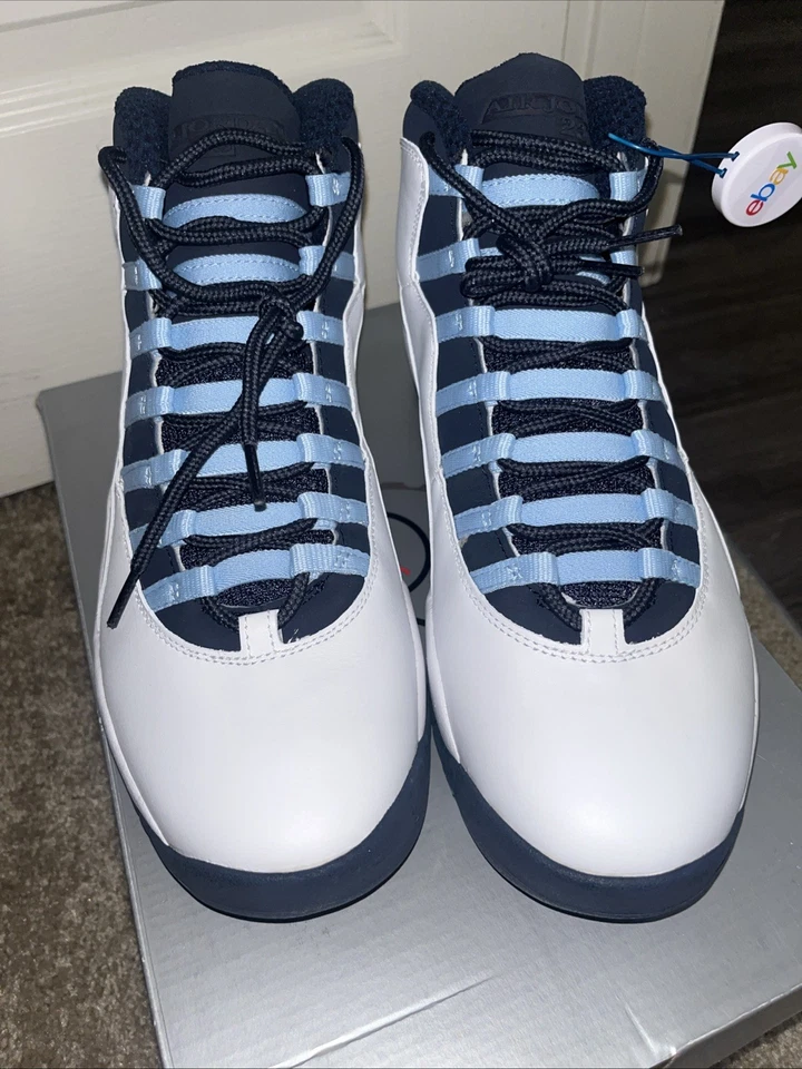 Tamanho 11 - Air Jordan 10 retrô 2005 azul gelo - Imagem 2 de 4