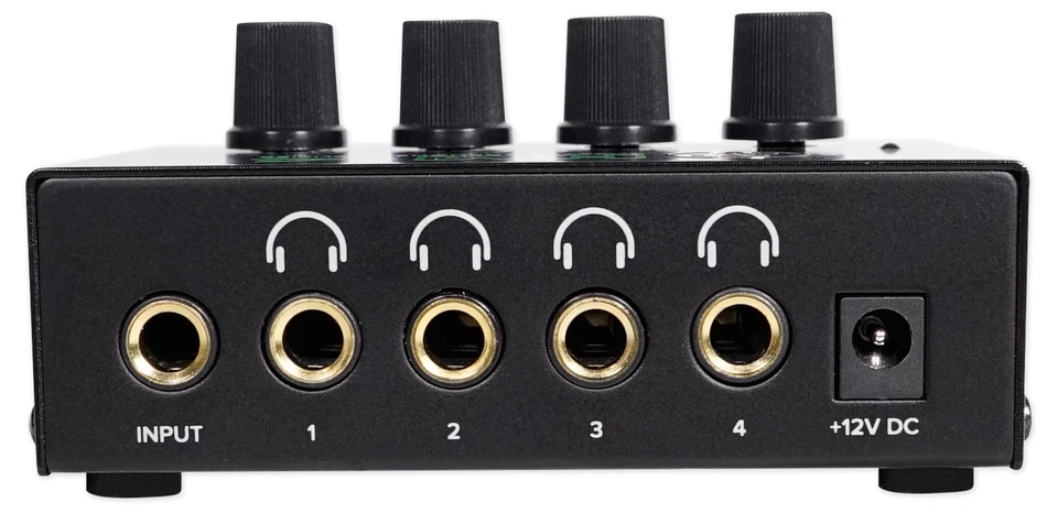 Mackie HM-4 4-Way Distribution Headphone Amplifier Amp w/4 Headphone Outputs - Image 2 of 4