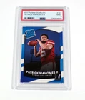 2017 Panini Donruss Patrick Mahomes II Rated Rookie #327 Chiefs PSA 9
