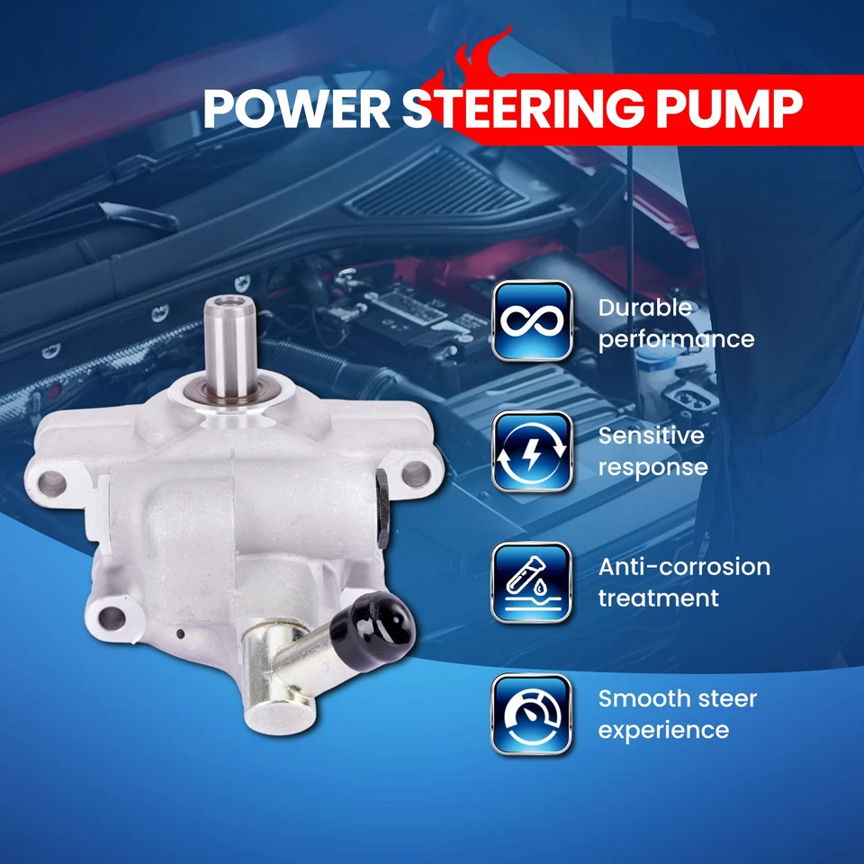 Bomba de dirección asistida 20-283 para Ford E-150 F-250 E-350 F-450 E-550 Econoline SD Foto 3 de 4