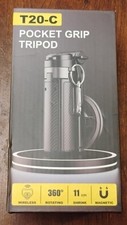 T20-C Pocket Grip Tripod Wireless 360 Rotating Magnetic CIB, Brand New