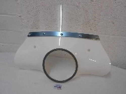 Lambretta Series 2 LI TV Series 3 LI Flyscreen White with Fixings 005122