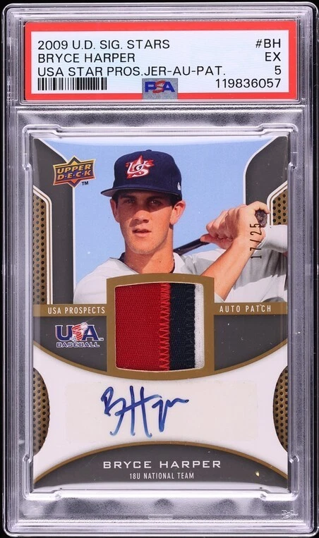 う*】様 BRYCE HARPER auto ジャージナンバー PSA9 【公式通販】