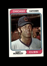 Randy Hundley - 1974 Topps Baseball #319 - Chicago Cubs + FAST FREE Ship