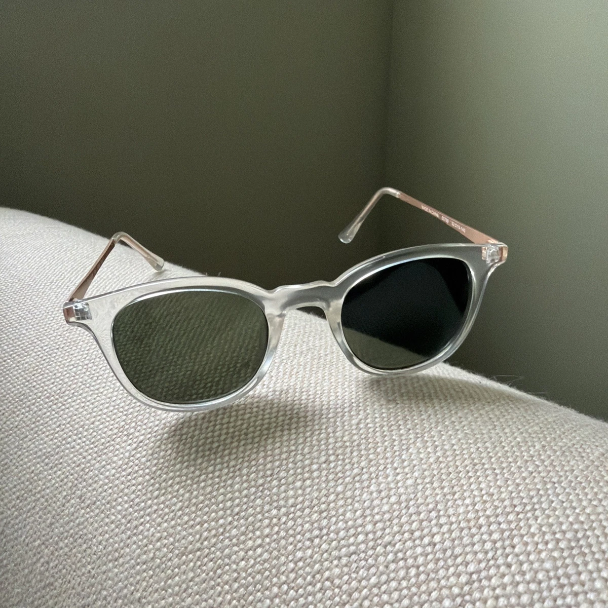 J.K. Morgan brand vintage 70\'s sunglasses A.J. Morgan 53394 Soho Rectangular Sunglasses White 50mm | eBay main image 2