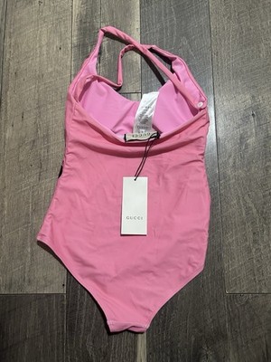 Gucci Mickey Mouse One Piece Swimsuit Sz Large NWT | eBay