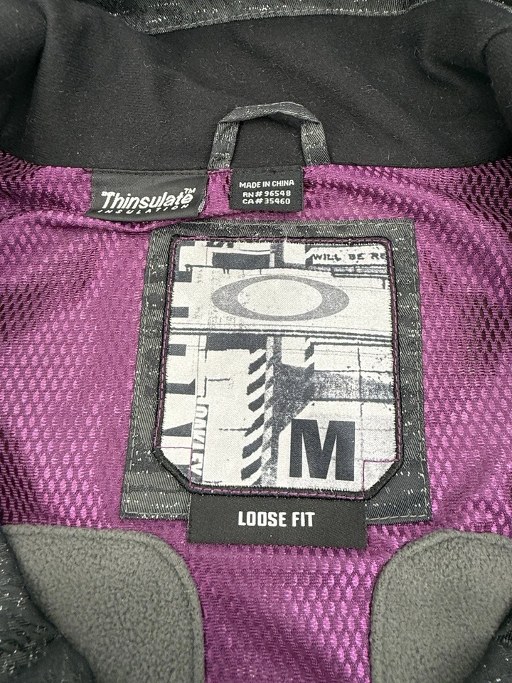 Abrigo Chaqueta Oakley Icon Thinsulate Camuflado Para Hombre Forrado Medio Esquí Snowboard Foto 3 de 4