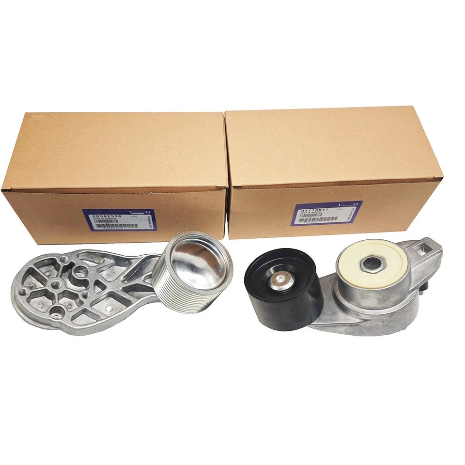 New Belt Tensioner & Idler Pulley Set for Volvo VNL D13 10.8L 11.9L 12.8L 14.9L - Image 2 of 4