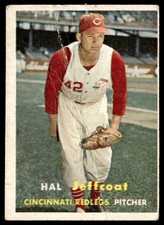 1957 Topps Hal Jeffcoat Cincinnati Reds #93