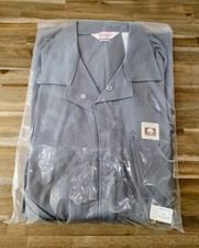 Vintage Walls Master Made Cotton Coveralls Gray Size 46 REGULAR Long Sleeve NWT