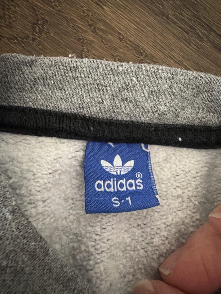 Adidas Originales Niños Conjunto de Chándal Gris Logo Trifolio Talla 10 Sudadera Joggers Foto 2 de 3