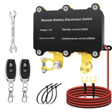 500A Smart Remote Battery Disconnect Switch 12V - Quick Kill Switch for Car, Ant