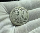 1916-S Obverse  Walking Liberty Half Dollar Coin (KEY DATE) N288
