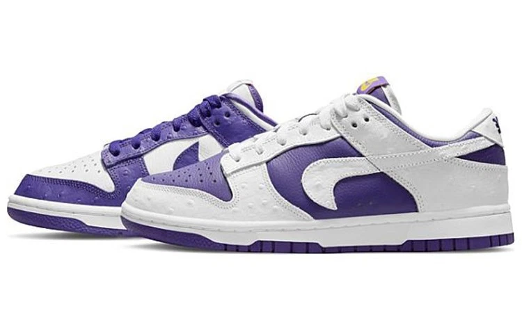 Nike Dunk Low Purple/White Flip The Old School Sz 10W/ Mens 8.5 Nike Dunk Low Purple/White Flip The Old School Sz 10W/ Mens  main image 3