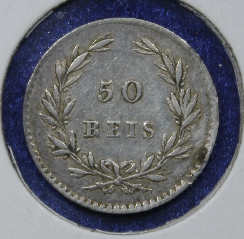 1855 Portugal 50 REIS (6039) - Image 2 of 2