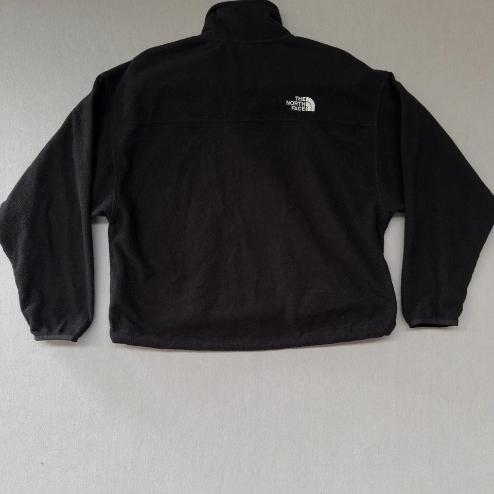 Pullover polar The North Face 100 Glacier recortado 1/4 cremallera - mediano para mujer Foto 2 de 4