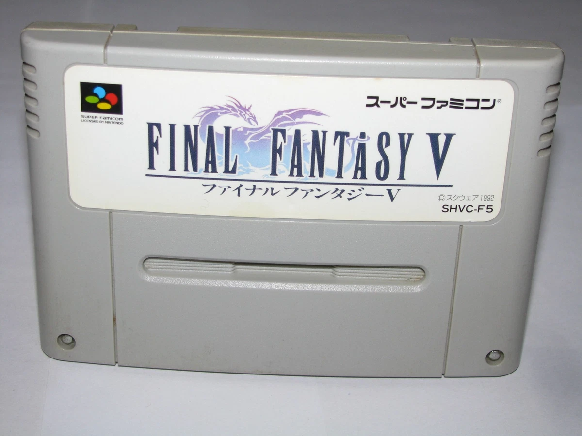 Final Fantasy V Nintendo SNES NTSC-J (Japan) Video Games for sale