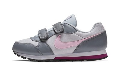 Nike MD Runner 2 Abrasion Resistant Kids' Running Shoes Gray Kids' 807320-017