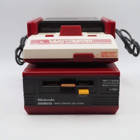 Nintendo Famicom + Disk System Console system Boxed New Rubber Belt Tested