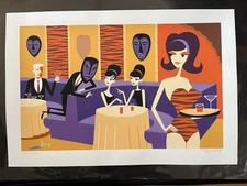 SHAG   Josh Agle     4 Martini Lunch