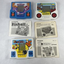 3 Vintage Tiger / Acclaim Handheld Games ALL ...