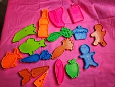 Vintage Mattel Tuff Stuff Toy Play Food Grocery Cart Replacment 16 pieces 1972