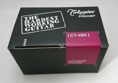 CT-4BII Ptu Pro Series Préamplificateur Pour Guitare Acoustique Takamine Japon - Photo 1/4