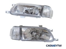 Clear Headligh Headlamp Chrome For 1995-1999 Toyota Tercel Lhd Clear Headligh Headlamp Chrome For 1995-1999 Toyota Tercel Lhd