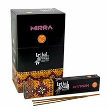 Tribal Soul Myrrh Incense Sticks - 1 Box of 15 Sticks