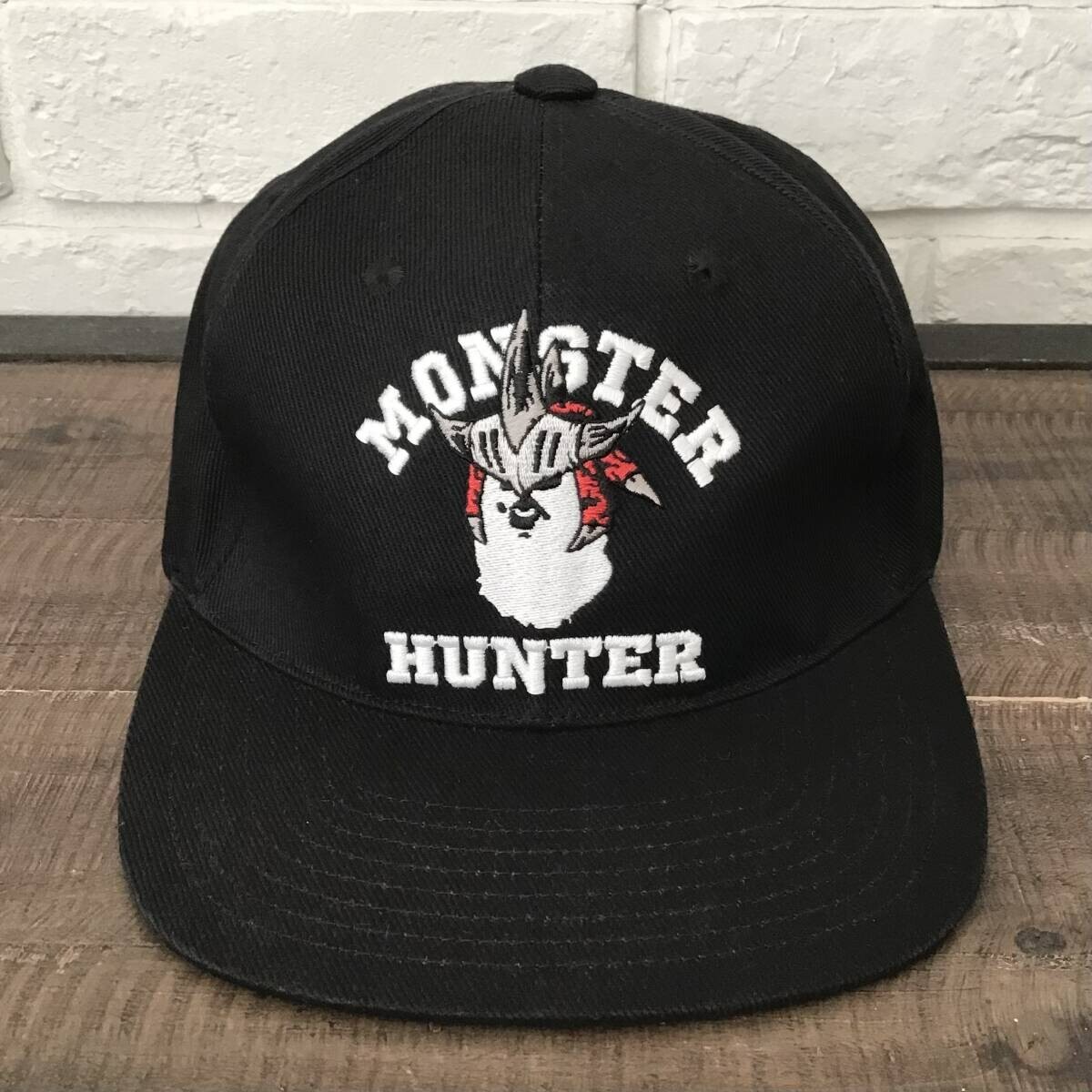 BAPE × CAPCOM Monster Hunter APE HEAD Snapback Cap Hat A Bathing