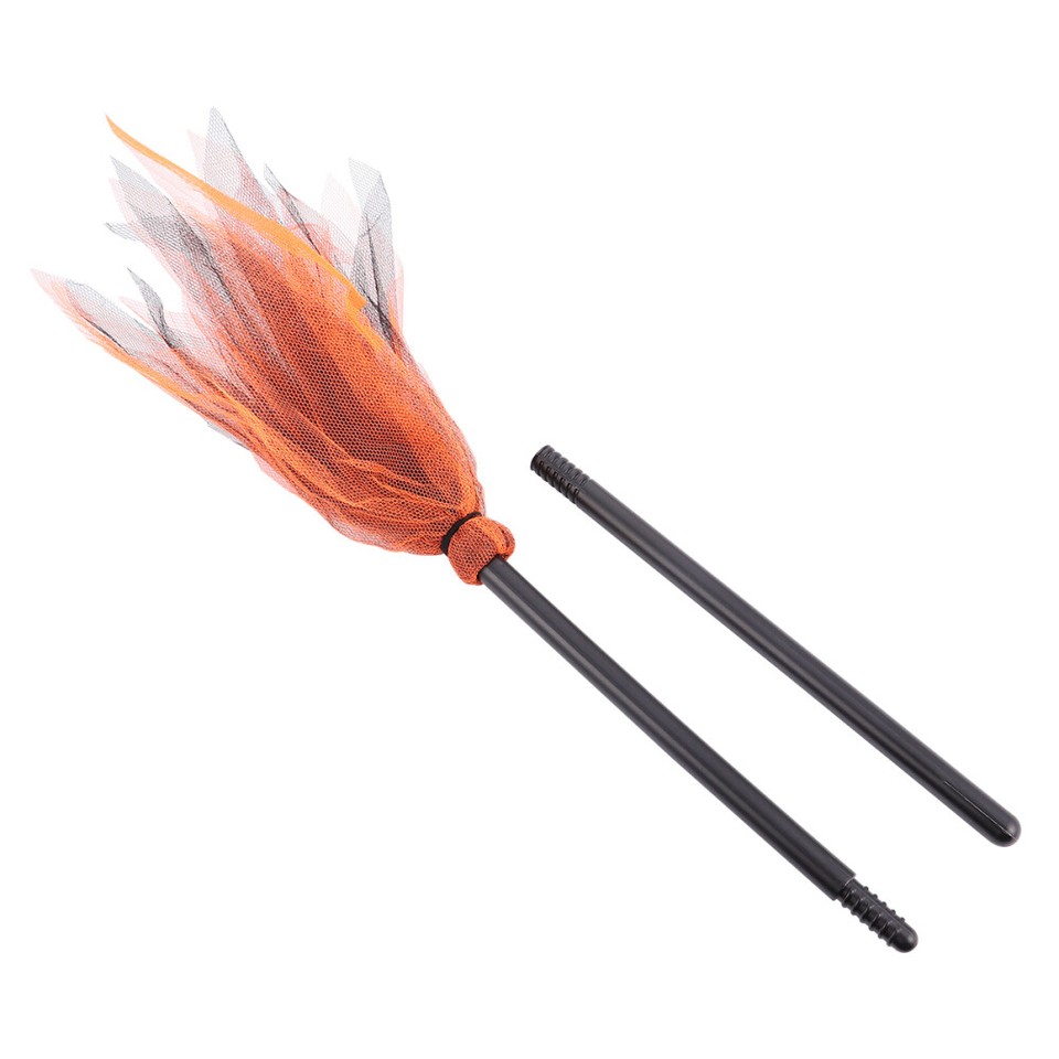 Witches Broomstick Makeup Accessories Wedding Decorations Kids Props