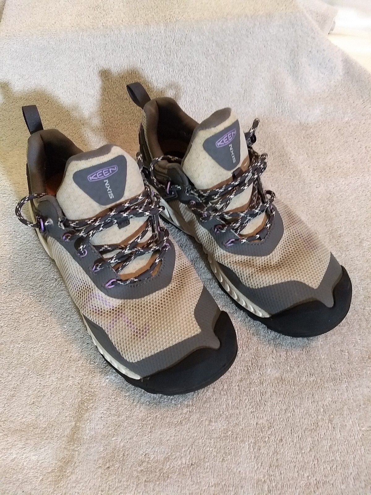 Scarpe da trekking KEEN donna NXIS EVO grigie impermeabili taglia: 9 5 #ZZ12+17