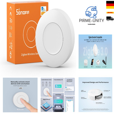 SONOFF SNZB-01P Zigbee Smart-Schalter mit Alexa/Smarting/Kompatibilität