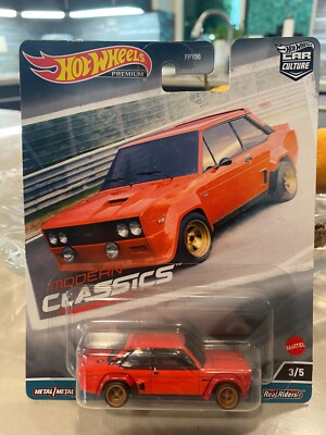 Hot Wheels Fiat 131 ABARTH Rot #3 3/5 - 2023 Car Culture: Modern Classics
