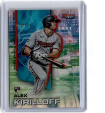 2021 Bowman's Best #10 Alex Kirilloff Aqua Lava Refractor RC /199