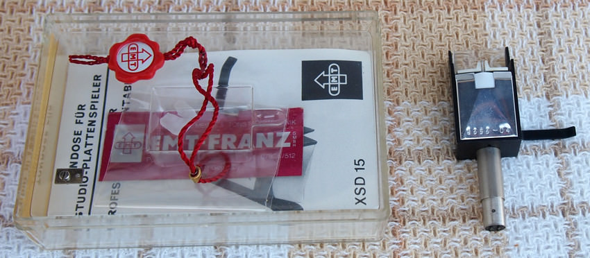 EMT XSD-15 MC Moving Coil Phono Cartridge Tonearm TSD15 Germany  
