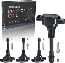 Ignition Coil Pack Iridium Spark Plugs for Nissan Altima Rogue Sentra Cube Versa