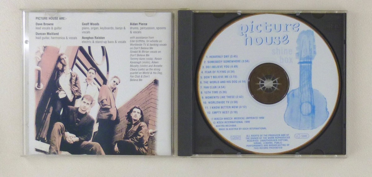 CD Disc - Picture House - Shine Box - A9031 K84 | eBay