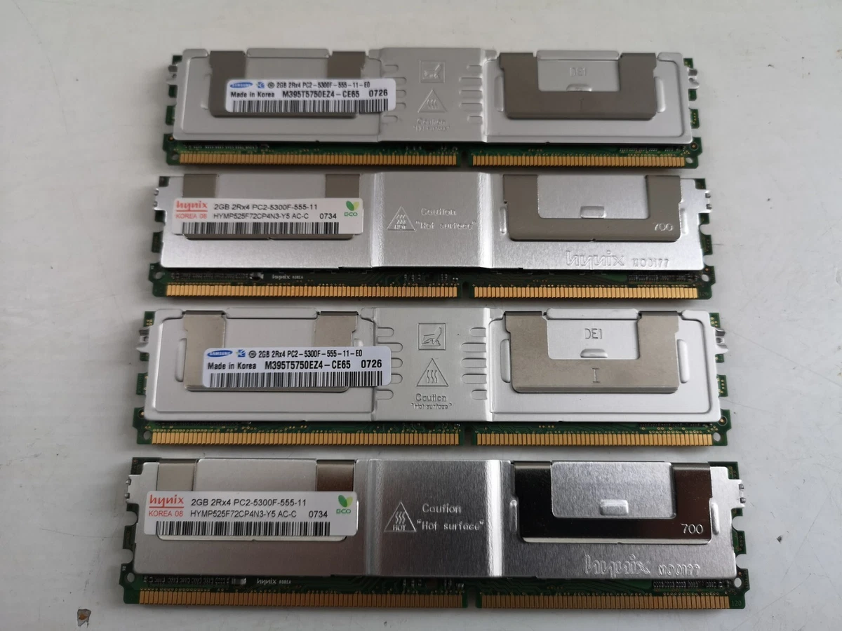 DDR2 メモリー UK eBay | sale for SDRAM DDR2 Computer 5300F-555-11 4GB*3本 メモリー