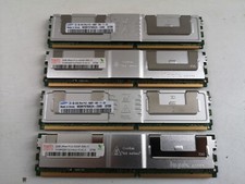 4x M395T2953EZ4-CE66 PC2-5300F-555-11-B0 2 GB di RAM server