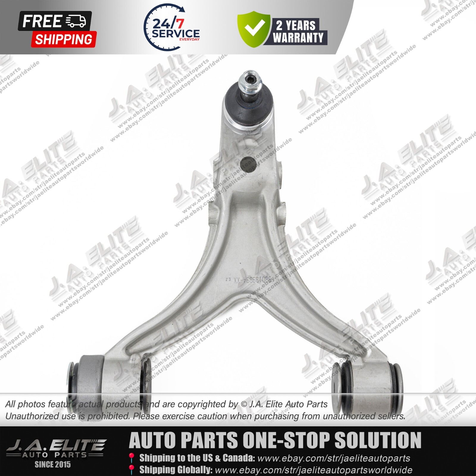 Front Lower Left Control Arm fits Maserati Quattroporte (2006-08) GT, 980139892