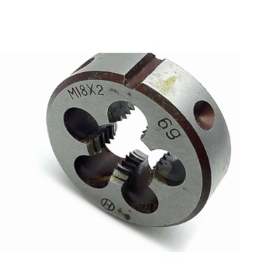 US Stock New HSS 18mm x 2 Metric Die Right Hand Thread M18 x 2.0mm ...