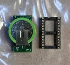 DS1642 exact functional replacement, plus socket