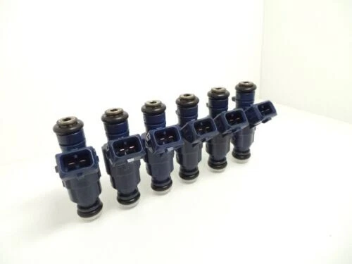 Injetores de combustível Bosch x6 OEM novo em folha para 2000-2005 Mercedes Benz CLK320 3.2L V6 - Imagem 2 de 4