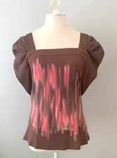 Urban Outfitters Ecote Wrap Stripped Bell Sleeve Dress Large