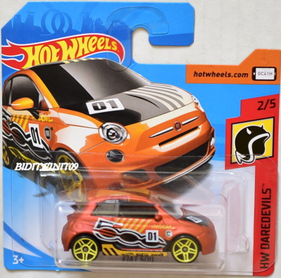 hot wheels fiat 500 hw daredevils